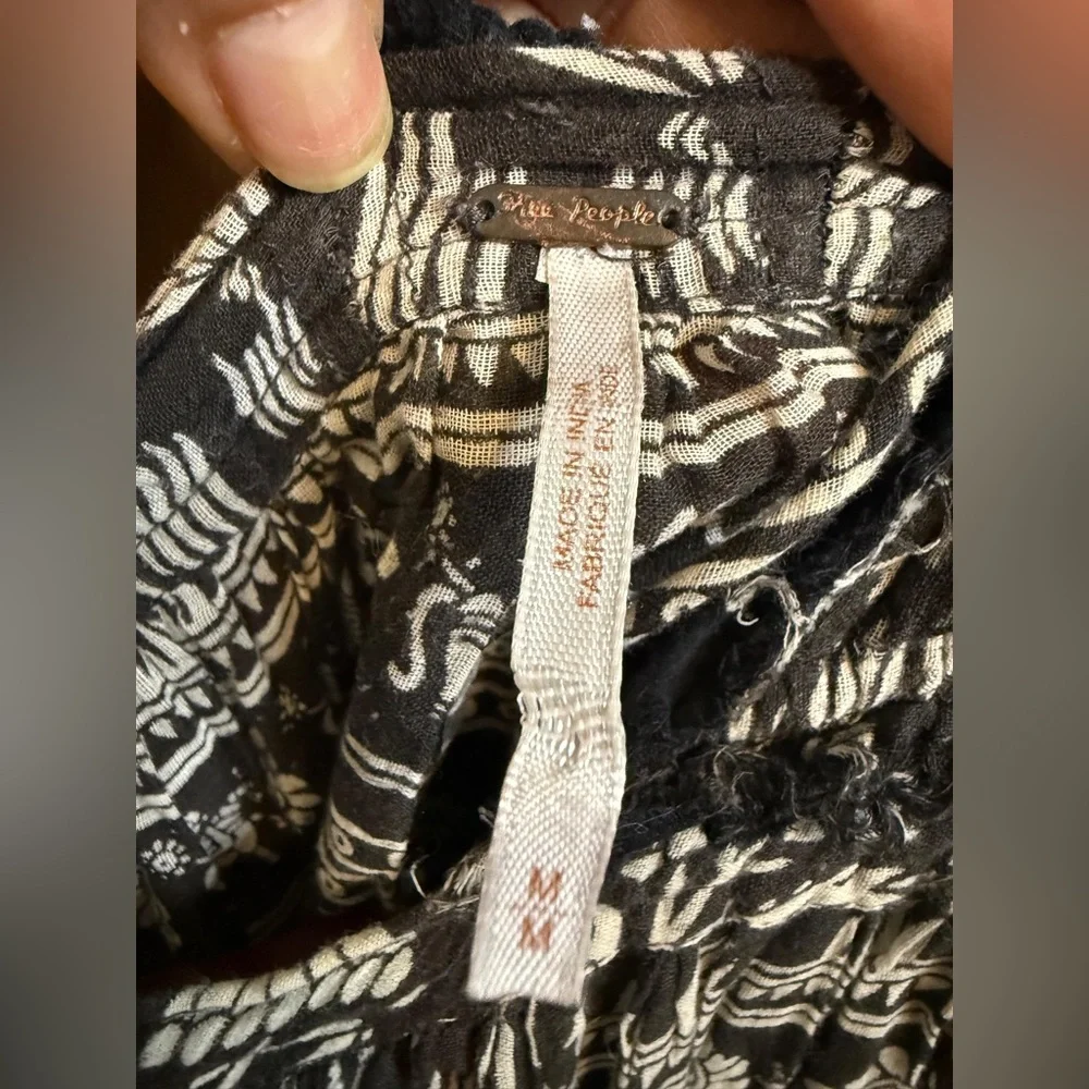 Free People Triangle Top Open Back Maxi Dress Size: M - Picture 12 of 12